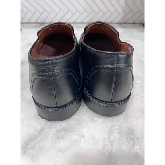 Allen Edmonds Randolph Penny Loafers Black Leather Men’s 12 D Dress Shoes USA main image 5
